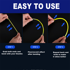 Colorful Light Stick Bracelet for Parties and Concerts