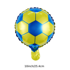 Football Themed Aluminum Balloon for Sports Events and Parties 18 Inches