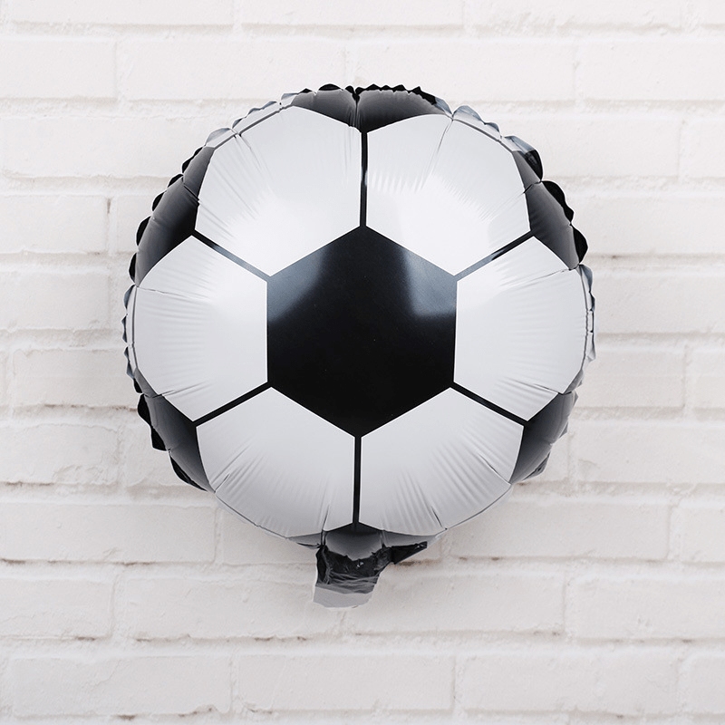 Football Themed Aluminum Balloon for Sports Events and Parties 18 Inches