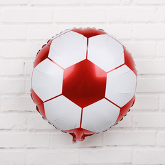 Football Themed Aluminum Balloon for Sports Events and Parties 18 Inches