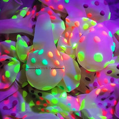 10pcs Fluorescent Love Latex Balloons for Wedding Party