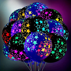 10pcs Fluorescent Love Latex Balloons for Wedding Party