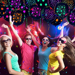 10pcs Fluorescent Love Latex Balloons for Wedding Party