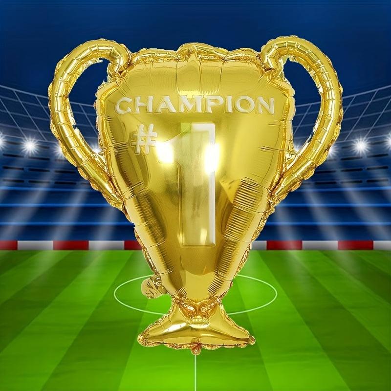 6pcs Football Trophy Balloon Football Party Birthday Party Balloon