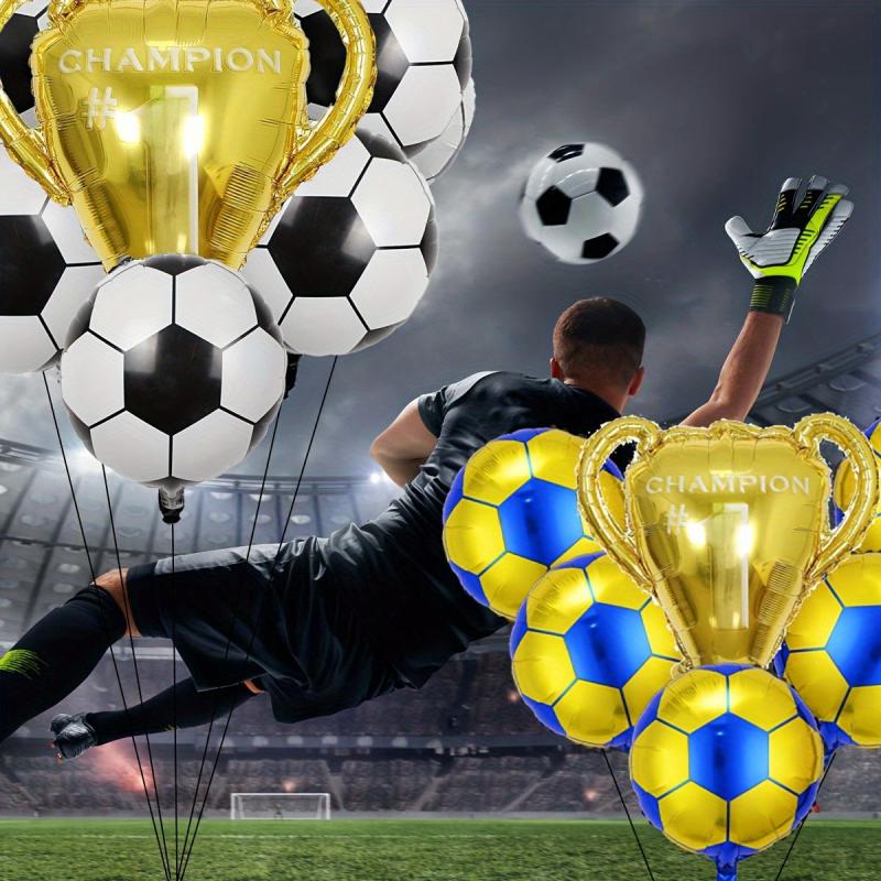 6pcs Football Trophy Balloon Football Party Birthday Party Balloon