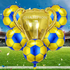 6pcs Football Trophy Balloon Football Party Birthday Party Balloon