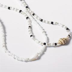 Colorful Seashell Surfer Necklaces Beach Boh