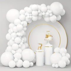 50pcs 12 Party Latex Balloons for Women&Girl Birthday Graduation Baby Shower Wed