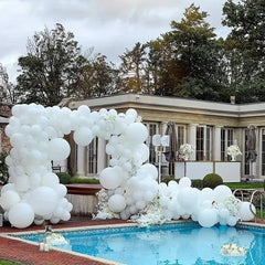 50pcs 12 Party Latex Balloons for Women&Girl Birthday Graduation Baby Shower Wed
