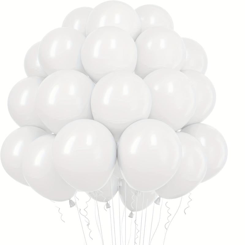 50pcs 12 Party Latex Balloons for Women&Girl Birthday Graduation Baby Shower Wed