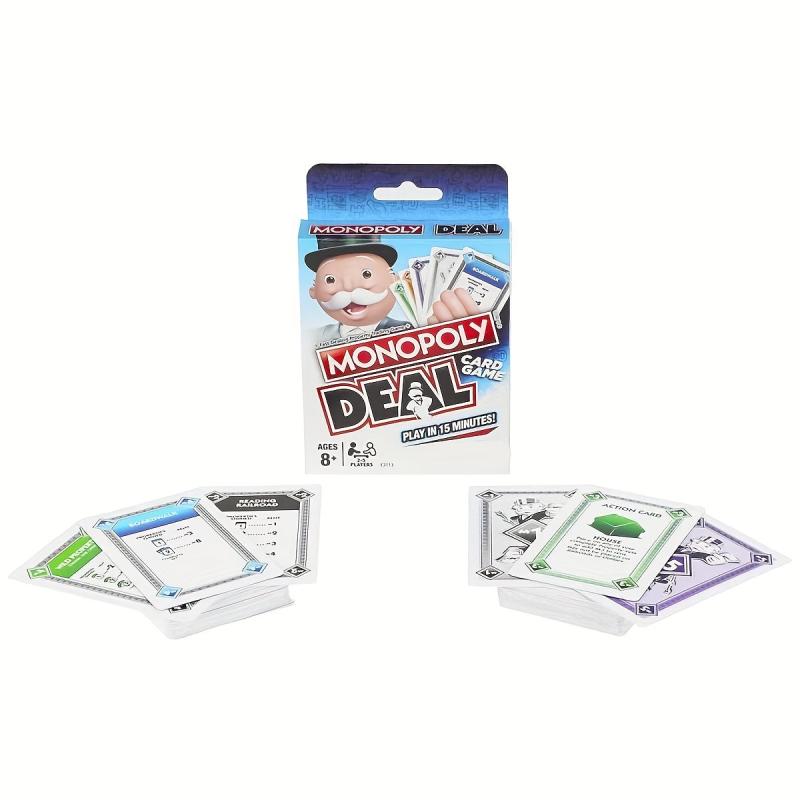 Monopoly Card Game Family Party Travel Out Portable Version