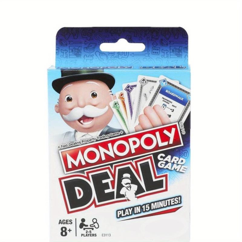 Monopoly Card Game Family Party Travel Out Portable Version