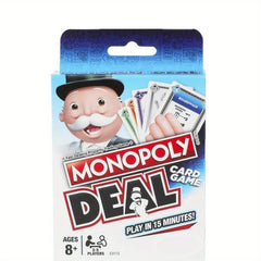 Monopoly Card Game Family Party Travel Out Portable Version