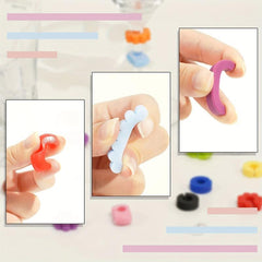 36pcs Silicone Drink Markers Wine Glass Charms for Bar Party Cocktails Martinis