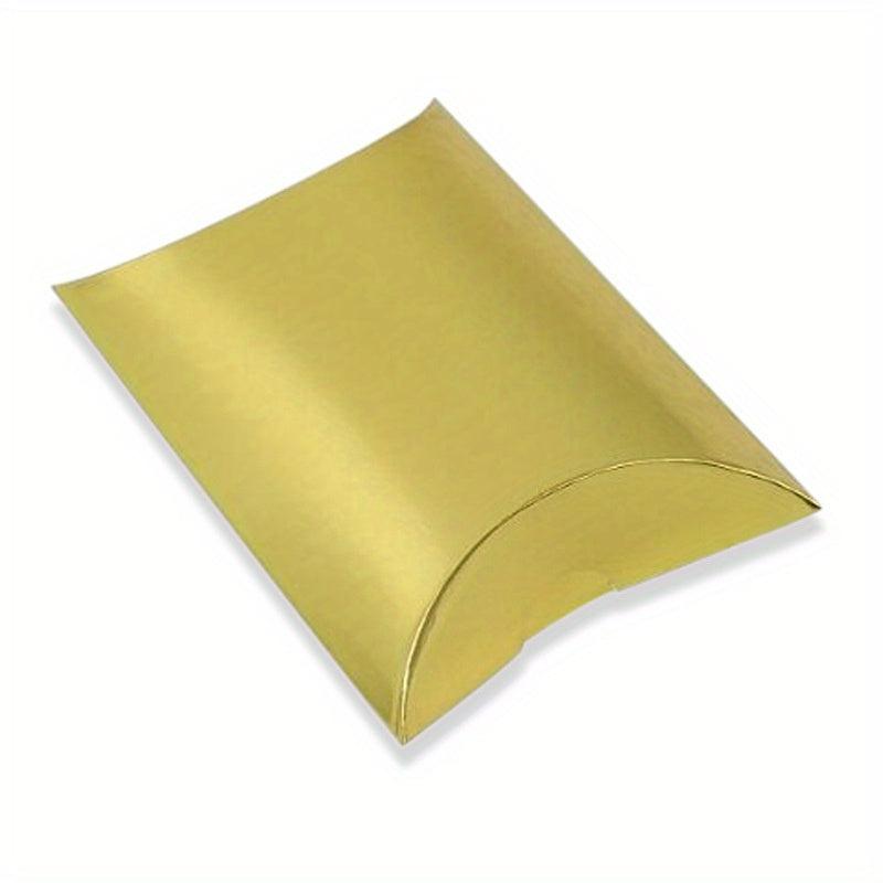 50pcs Pillow Box Candy Chocolate Packaging Birthday Wedding Party Favors