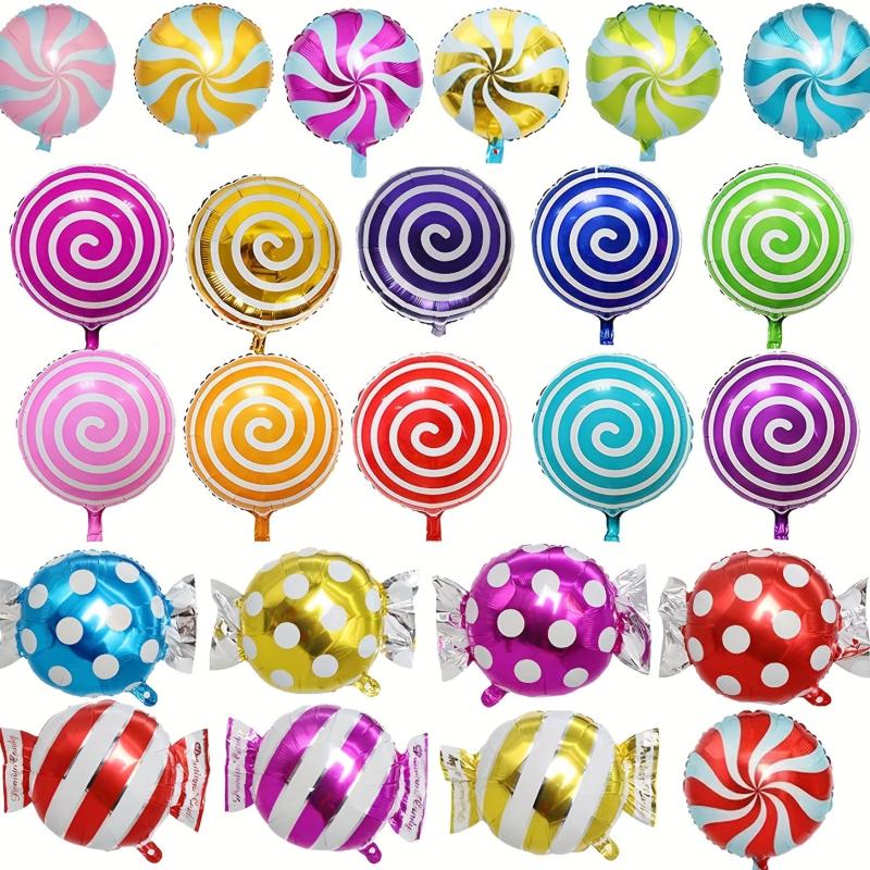 12pcs 18 Inch Candy Theme Party Foil Balloons Birthday Decoration