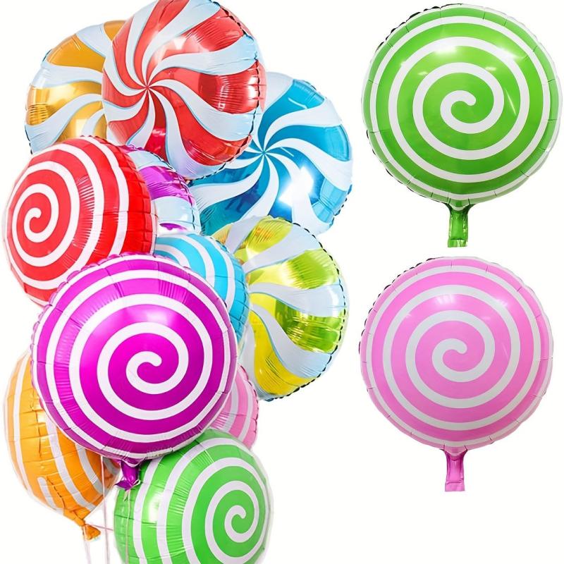 12pcs 18 Inch Candy Theme Party Foil Balloons Birthday Decoration