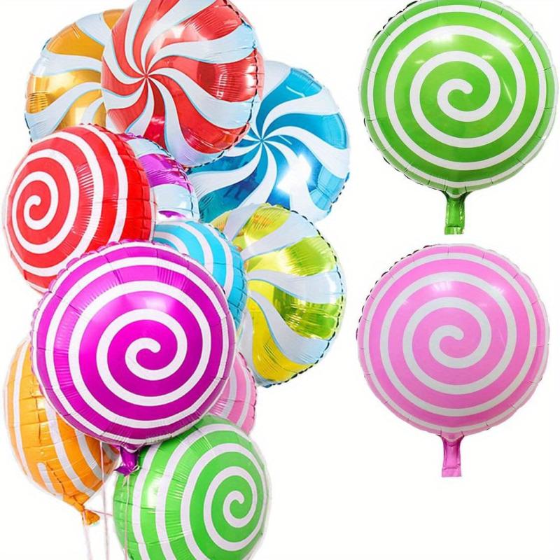 12pcs 18 Inch Candy Theme Party Foil Balloons Birthday Decoration