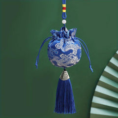 Dragon Boat Chinese Silk Pouch Coin Bag Drawstring Gift Bag Aromatherapy Sachet