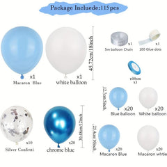 115pcs Macaron Balloon Set for Birthday Wedding Party Decoration