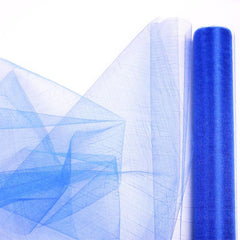 10M Tulle Roll Crystal Fabric Organza Tulle Roll Wedding Decoration