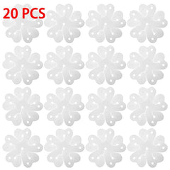 10pcs Flower Shape Balloon Clips Holders for Arch - Party Decor
