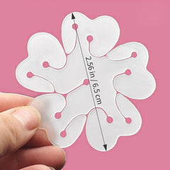 10pcs Flower Shape Balloon Clips Holders for Arch - Party Decor
