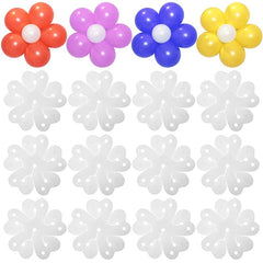 10pcs Flower Shape Balloon Clips Holders for Arch - Party Decor