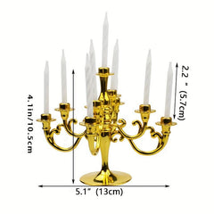 Romantic European Candlestick for Cake Insert