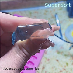 4pcs Crystal Ice Cube Fidget Sensory Prop Anxiety Relief Gift Favor