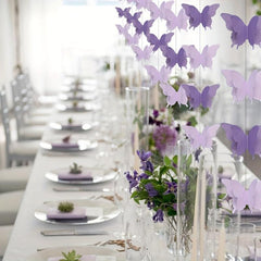 Butterfly 3D Paper Garland Wedding Baby Shower