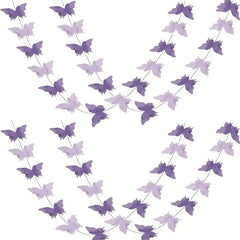Butterfly 3D Paper Garland Wedding Baby Shower