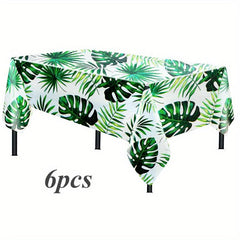 Disposable Hawaiian Party Tablecloth 274x137cm