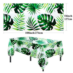 Disposable Hawaiian Party Tablecloth 274x137cm