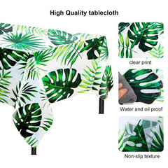 Disposable Hawaiian Party Tablecloth 274x137cm