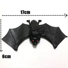 Rubber Bat Decoration for Halloween and Ghost Festivals