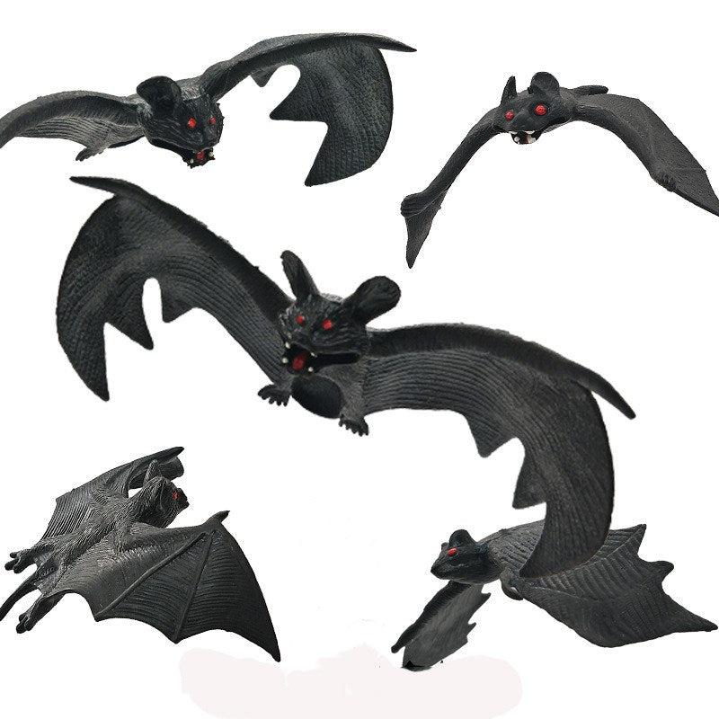 Rubber Bat Decoration for Halloween and Ghost Festivals