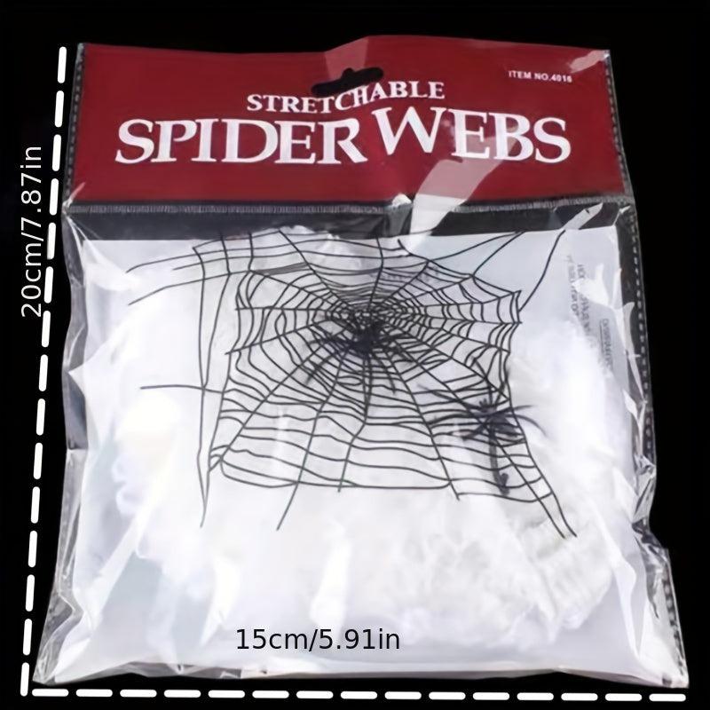 1pc Spider Cotton Spider Web Decorations For Party