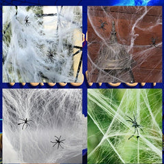 1pc Spider Cotton Spider Web Decorations For Party
