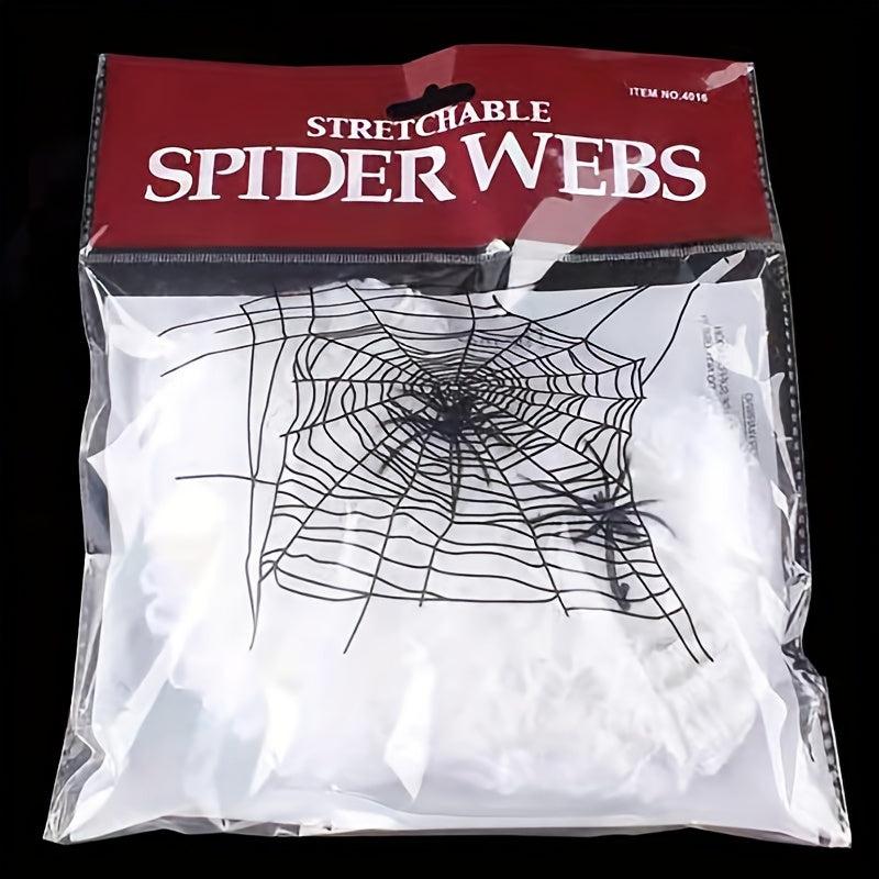 1pc Spider Cotton Spider Web Decorations For Party