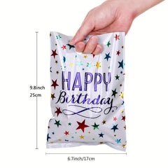 40pcs Happy Birthday Party Favor Bags with Handles