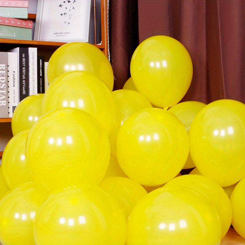 100pcs 25 4 Cm Matte Round Balloon Party Supplies Wedding Decorations