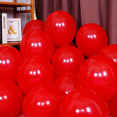 100pcs 25 4 Cm Matte Round Balloon Party Supplies Wedding Decorations