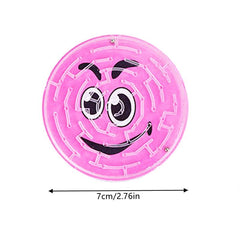 12pcs Round Smiling Face Beads Maze Toy Birthday Party Gift Christmas Prizes