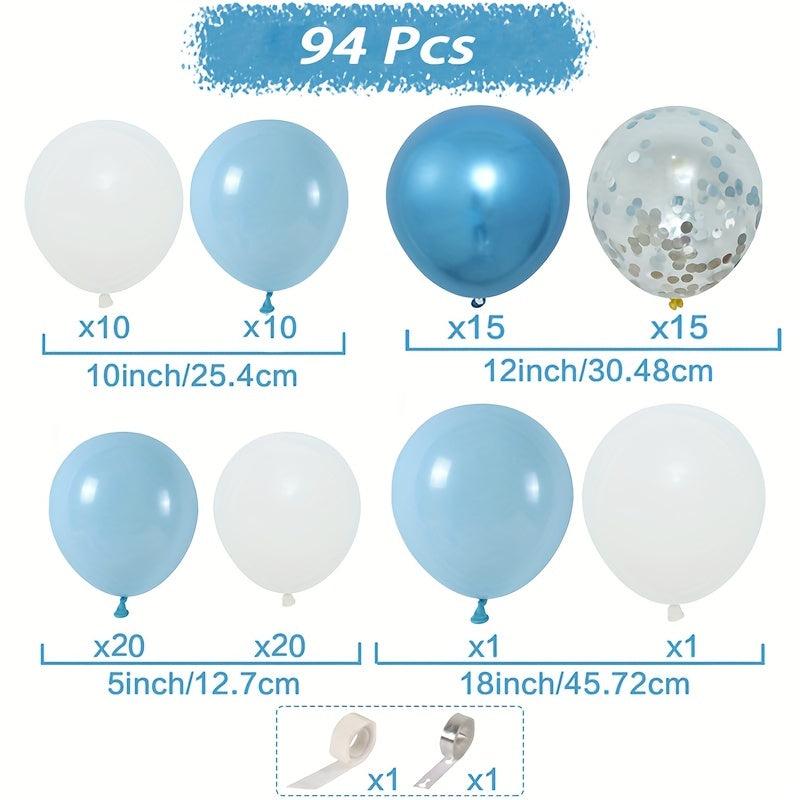94pcs Balloons Garland Arch Kit for Wedding Birthday Party Decorations