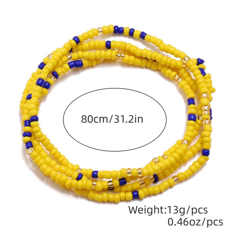 Colorful Waist Beads Chains Summer Beach Body Chain