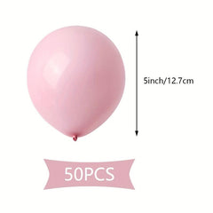 50pcs Light Pink Balloons 12 Garland Arch Kit For CowGirls 16th Birthday