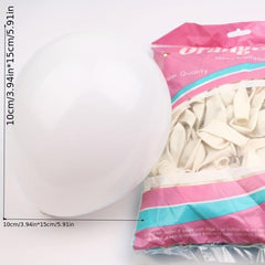 10pcs 5 inch Round Ball Wedding Room Balloons Birthday Party Photo Prop