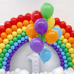 10pcs 5 inch Round Ball Wedding Room Balloons Birthday Party Photo Prop