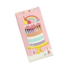 12pcs Colorful Birthday Candles for Baking Parties Slender